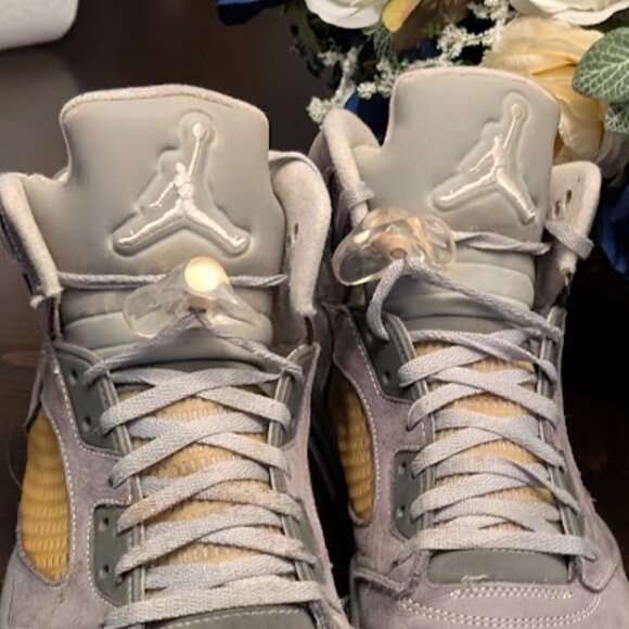 ⬇️PD⬇️S7 2010 JORDAN RETRO 5 Wolf Sneakers - Picture 4 of 11